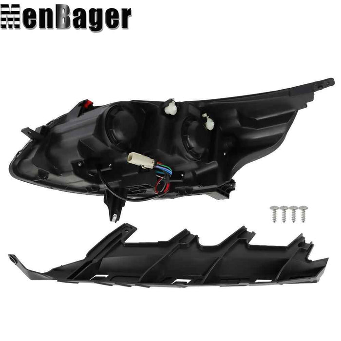 DURAFORCE Right Side Headlight Halogen For 2016 Limited LS 2013 2014 2015 Chevy Malibu LS