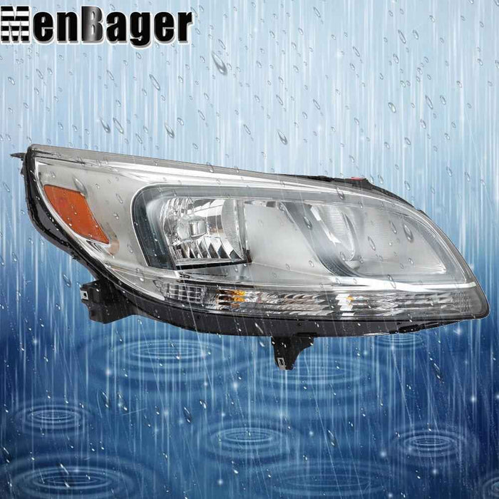 DURAFORCE Right Side Headlight Halogen For 2016 Limited LS 2013 2014 2015 Chevy Malibu LS