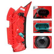 DURAFORCE Left Tail Light For 2010-2015 16 Cadillac SRX Driver Side Brake Lamp Assembly