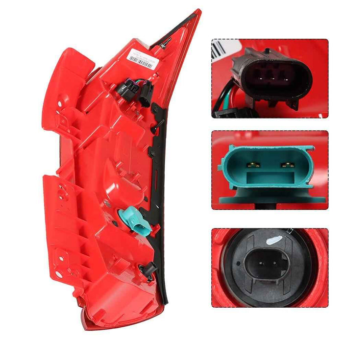 DURAFORCE Left Tail Light For 2010-2015 16 Cadillac SRX Driver Side Brake Lamp Assembly