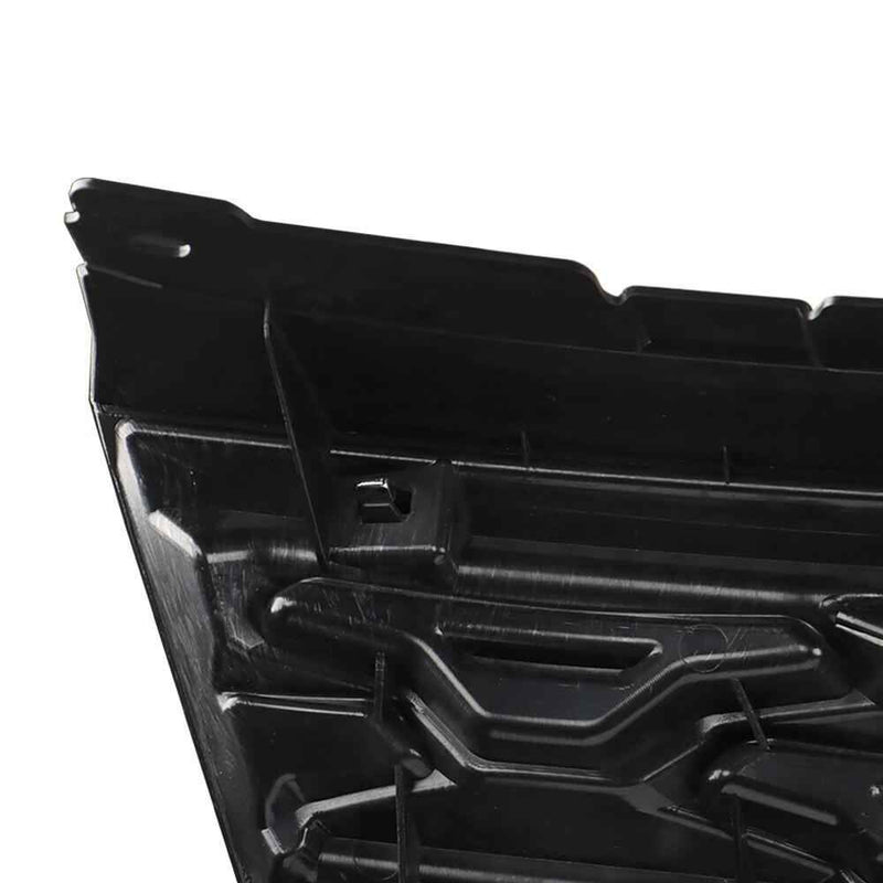 DURAFORCE Front Upper Bumper Grille Grill For 2018 19 Ford Explorer 2.3L/3.5L Black Chrome
