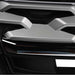 DURAFORCE Front Upper Bumper Grille Grill For 2018 19 Ford Explorer 2.3L/3.5L Black Chrome