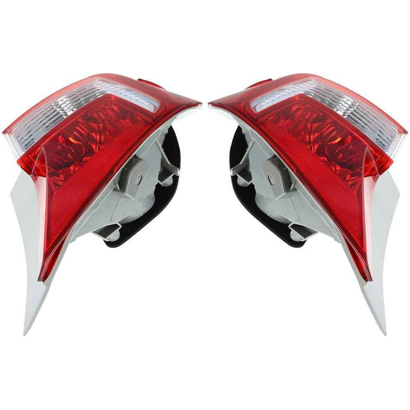 DURAFORCE Left&Right Side Rear Brake Tail Lights For 2012 2013 2014 Toyota Camry Halogen