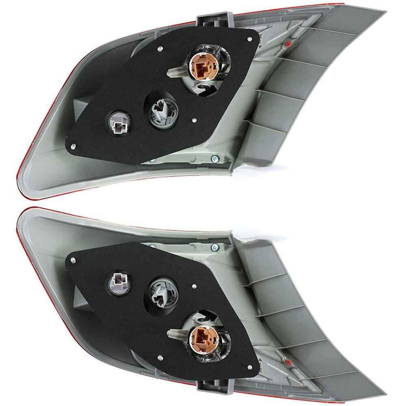 DURAFORCE Left&Right Side Rear Brake Tail Lights For 2012 2013 2014 Toyota Camry Halogen
