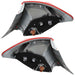 DURAFORCE Left&Right Side Rear Brake Tail Lights For 2012 2013 2014 Toyota Camry Halogen