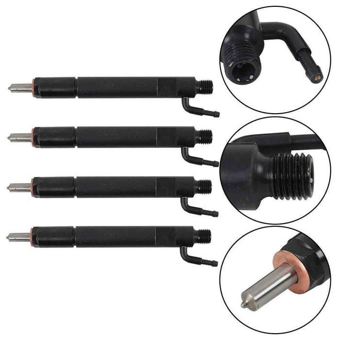 DURAFORCE 4 Pack 6673157 Diesel Engine Fuel Injectors Skid Loader For Bobcat 863 873 T200