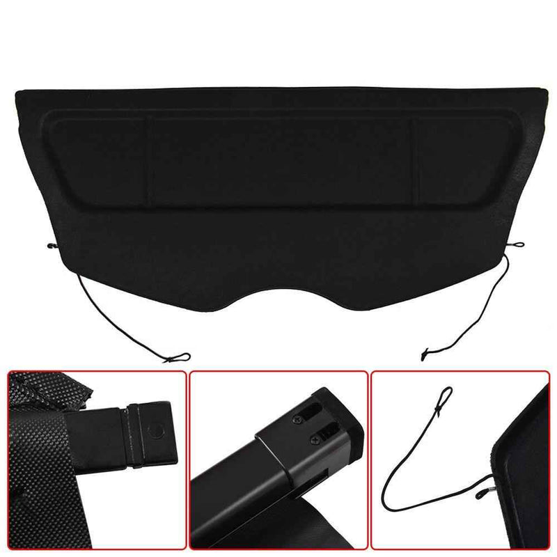 DURAFORCE For Nissan Leaf 2013 2014-2017 Black Rear Trunk Cargo Cover Protector 799103NL1B
