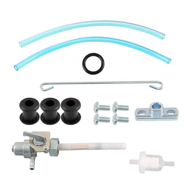 DURAFORCE For Honda ATC 250 ES Red FT49050 Fuel Tank Gas Cap Petcock Kit 1985-1987