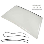 DURAFORCE White Crew Cab Front Hood Scoop Bulge Kit For Toyota Tundra SR5 2014-2020 2021