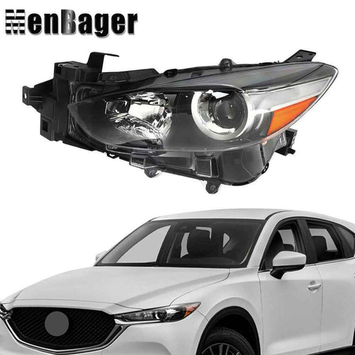 DURAFORCE For 2017-2018 Mazda 3 Left Driver Side Headlight Headlamp Assembly Clear