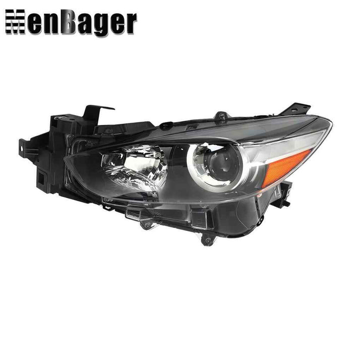 DURAFORCE For 2017-2018 Mazda 3 Left Driver Side Headlight Headlamp Assembly Clear
