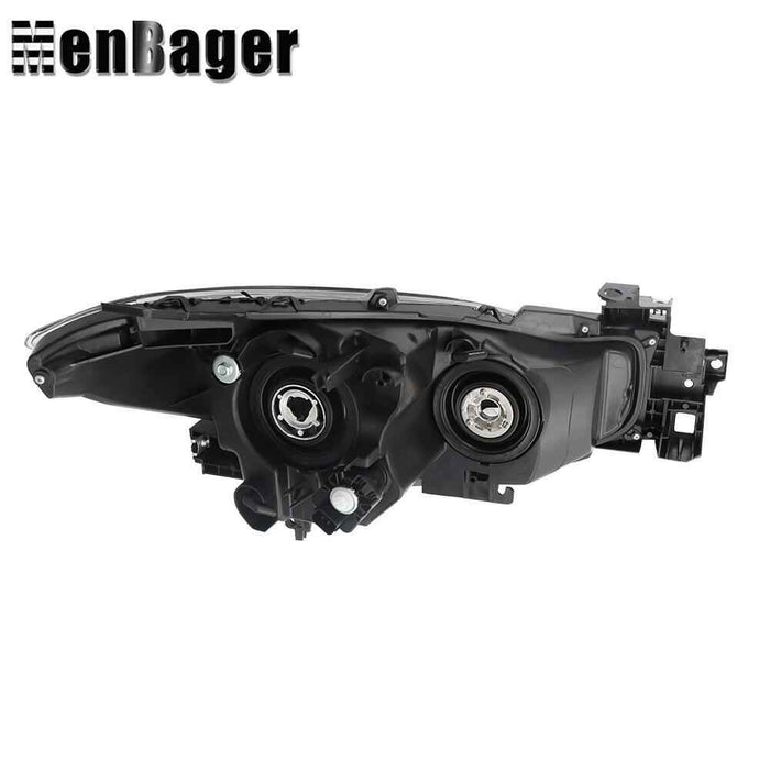 DURAFORCE For 2017-2018 Mazda 3 Left Driver Side Headlight Headlamp Assembly Clear