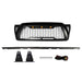 DURAFORCE Front Bumper Grille Matte Black Mesh For Toyota Tacoma 2005-2011 Grille W/3 LED