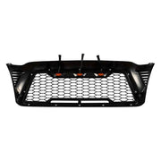 DURAFORCE Front Bumper Grille Matte Black Mesh For Toyota Tacoma 2005-2011 Grille W/3 LED