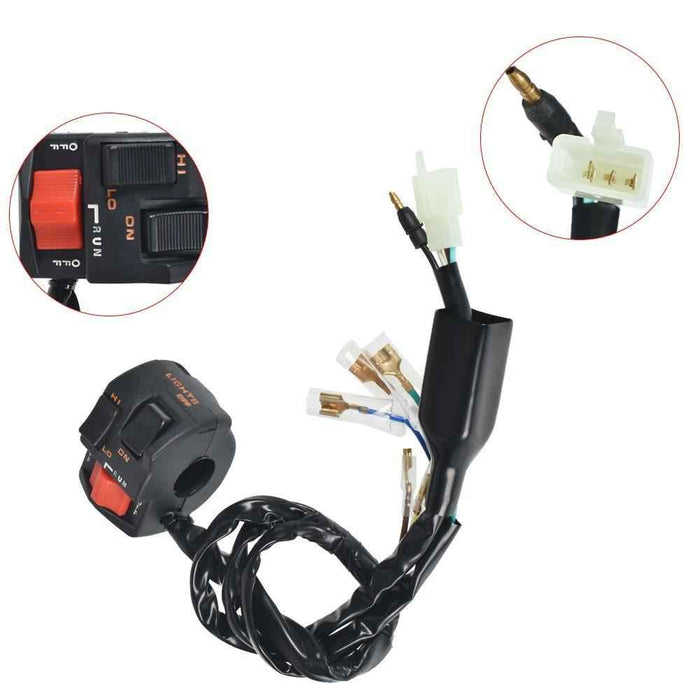 DURAFORCE For Honda ATC350X 1985 1986 Handle Switch On/ Off / Headlight 35200-HA5-000 New