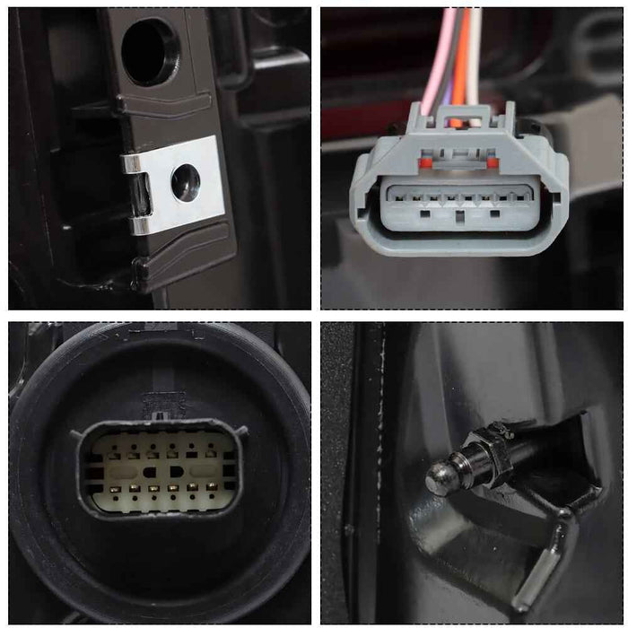 DURAFORCE Tail Light For 2019-2021 2022 Ram 1500 w/ Blind Spot Brake Lamp Right Side LED