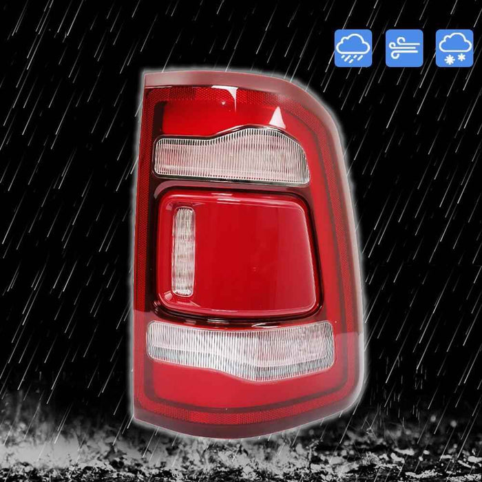 DURAFORCE Tail Light For 2019-2021 2022 Ram 1500 w/ Blind Spot Brake Lamp Right Side LED