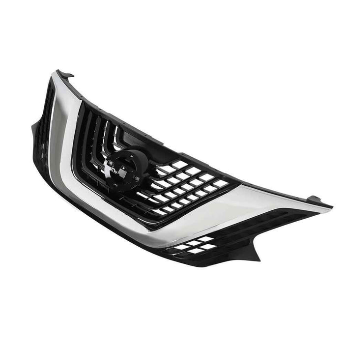 DURAFORCE For Nissan Murano 2015-2018 Front Bumper Grille Chrome Black Grill Plastic