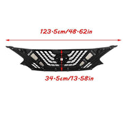DURAFORCE For Nissan Murano 2015-2018 Front Bumper Grille Chrome Black Grill Plastic