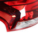 DURAFORCE Tail Light Lamp Outer Rear For 2016-2020 Mitsubishi Outlander Driver Side Red