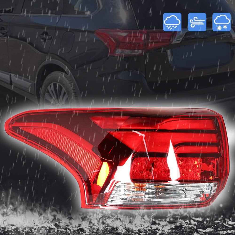 DURAFORCE Tail Light Lamp Outer Rear For 2016-2020 Mitsubishi Outlander Driver Side Red