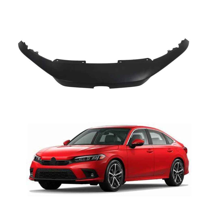 DURAFORCE For Honda Civic 2022-2023 Front Bumper Upper Grille Garnish Molding Cover Grill