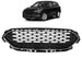 DURAFORCE Chrome Honeycomb Style Fit For 2020-2022 Ford Escape Front Upper Grille Grill