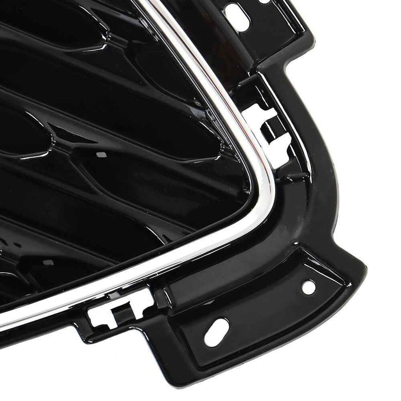 DURAFORCE Chrome Honeycomb Style Fit For 2020-2022 Ford Escape Front Upper Grille Grill