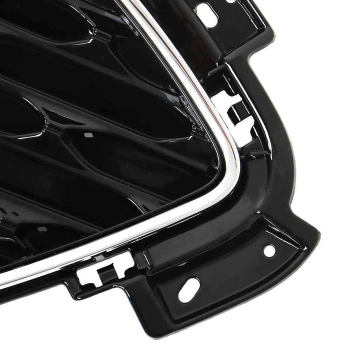 DURAFORCE Chrome Honeycomb Style Fit For 2020-2022 Ford Escape Front Upper Grille Grill