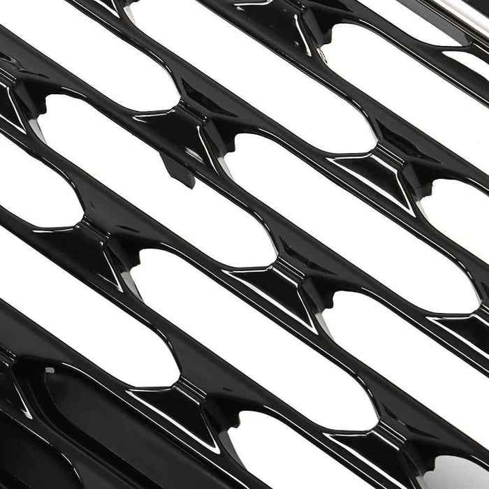 DURAFORCE Chrome Honeycomb Style Fit For 2020-2022 Ford Escape Front Upper Grille Grill