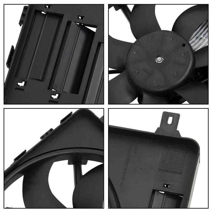 DURAFORCE For Land Rover Range Rover Evoque W/Motor 12-17 LR045248 Radiator Cooling Fan