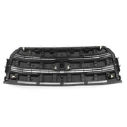 DURAFORCE Gloss Black Front Upper Grill W/Camera Holes Grille For 2015 16 2017 Ford F150