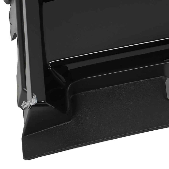 DURAFORCE Gloss Black Front Upper Grill W/Camera Holes Grille For 2015 16 2017 Ford F150