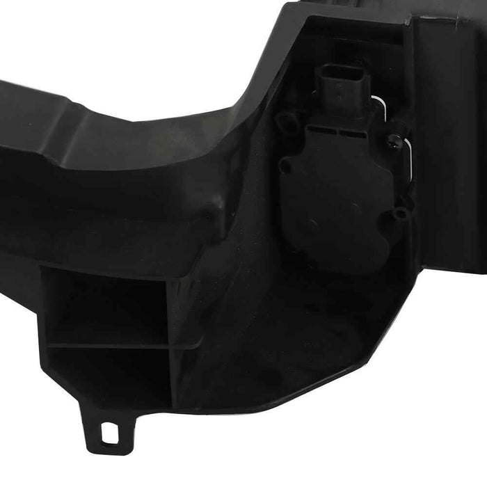 DURAFORCE Lower Radiator Grille Air Shutter Assembly w/ Motor For 2016-19 Nissan Rogue