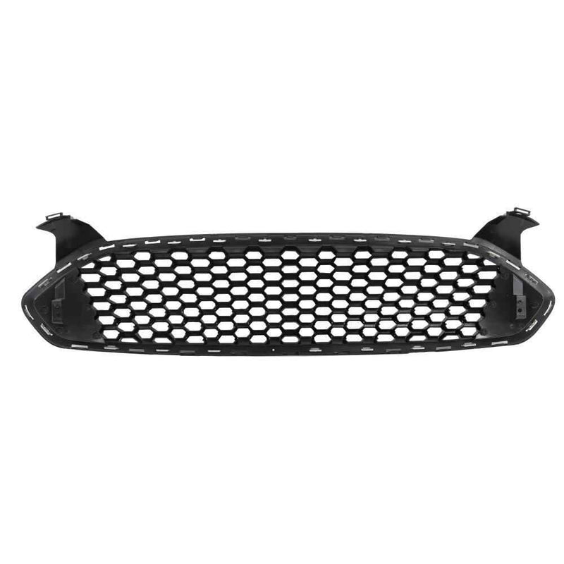 DURAFORCE Fit For 2013-2016 Ford Fusion Front Upper Grille Grill Honeycomb Gloss Black