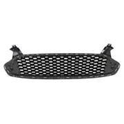 DURAFORCE Fit For 2013-2016 Ford Fusion Front Upper Grille Grill Honeycomb Gloss Black