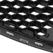 DURAFORCE Fit For 2013-2016 Ford Fusion Front Upper Grille Grill Honeycomb Gloss Black