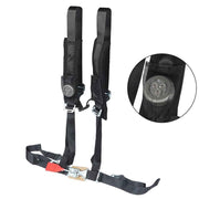 DURAFORCE RZR XP S 4 1000 Black Seat Belt Harness Pair Of 4 Point 2" Padded For Polaris