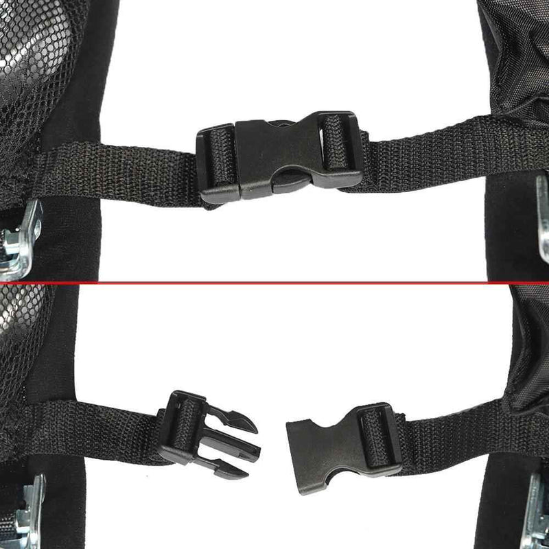 DURAFORCE RZR XP S 4 1000 Black Seat Belt Harness Pair Of 4 Point 2" Padded For Polaris