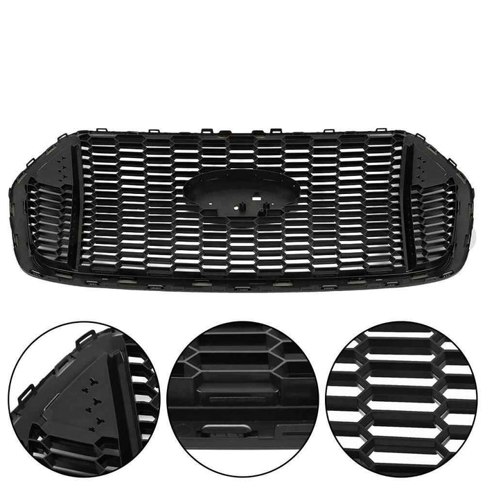 DURAFORCE For Ford Transit T150 T250 T350 2020-2022 Front Upper Grille Honeycomb Style