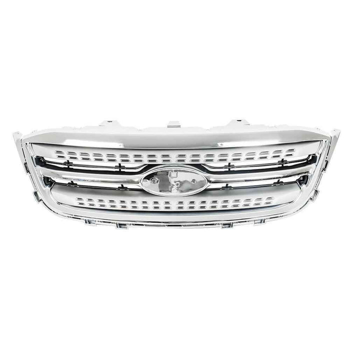 DURAFORCE ABS Plastic For Ford Taurus Limited SE SEL 2010-2012 Front Upper Grille Grill
