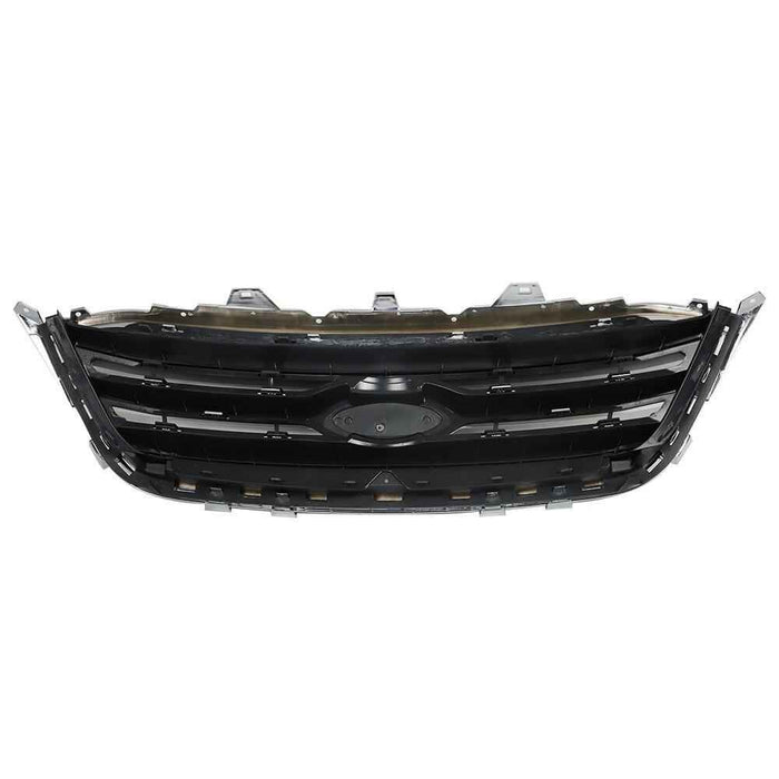 DURAFORCE ABS Plastic For Ford Taurus Limited SE SEL 2010-2012 Front Upper Grille Grill