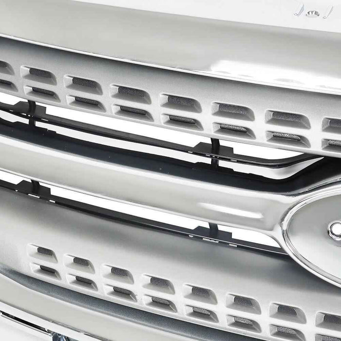 DURAFORCE ABS Plastic For Ford Taurus Limited SE SEL 2010-2012 Front Upper Grille Grill