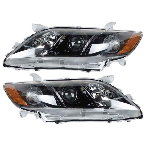 DURAFORCE Headlights Headlamp Assembly For 2007 2008 2009 Toyota Camry Left&Right Side