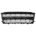 DURAFORCE Front Upper Grille Black W/Chrome Grill For Chevrolet Silverado 1500 2016-2018