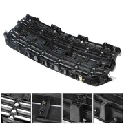 DURAFORCE Front Upper Grille Black W/Chrome Grill For Chevrolet Silverado 1500 2016-2018