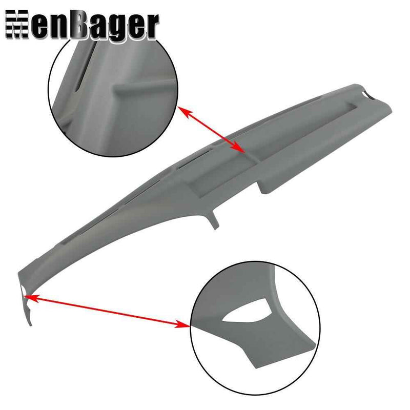DURAFORCE For Ford F150 F250 F350 Bronco 92-96 Light Gray 12-115-LGR Dash Board Cover