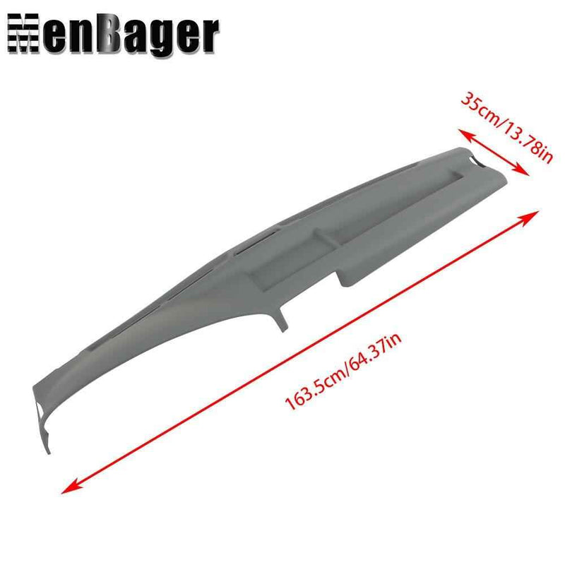DURAFORCE For Ford F150 F250 F350 Bronco 92-96 Light Gray 12-115-LGR Dash Board Cover
