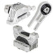 DURAFORCE For 2015 2016 2017 Chrysler 200 Complete Engine Motor & Transmission Mount Kit