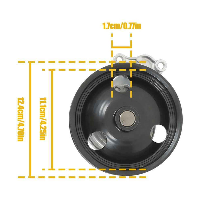 DURAFORCE 19200-59B-003 Engine Water Pump & Belt For 2017 2018-21 Honda Civic CR-V 1.5L